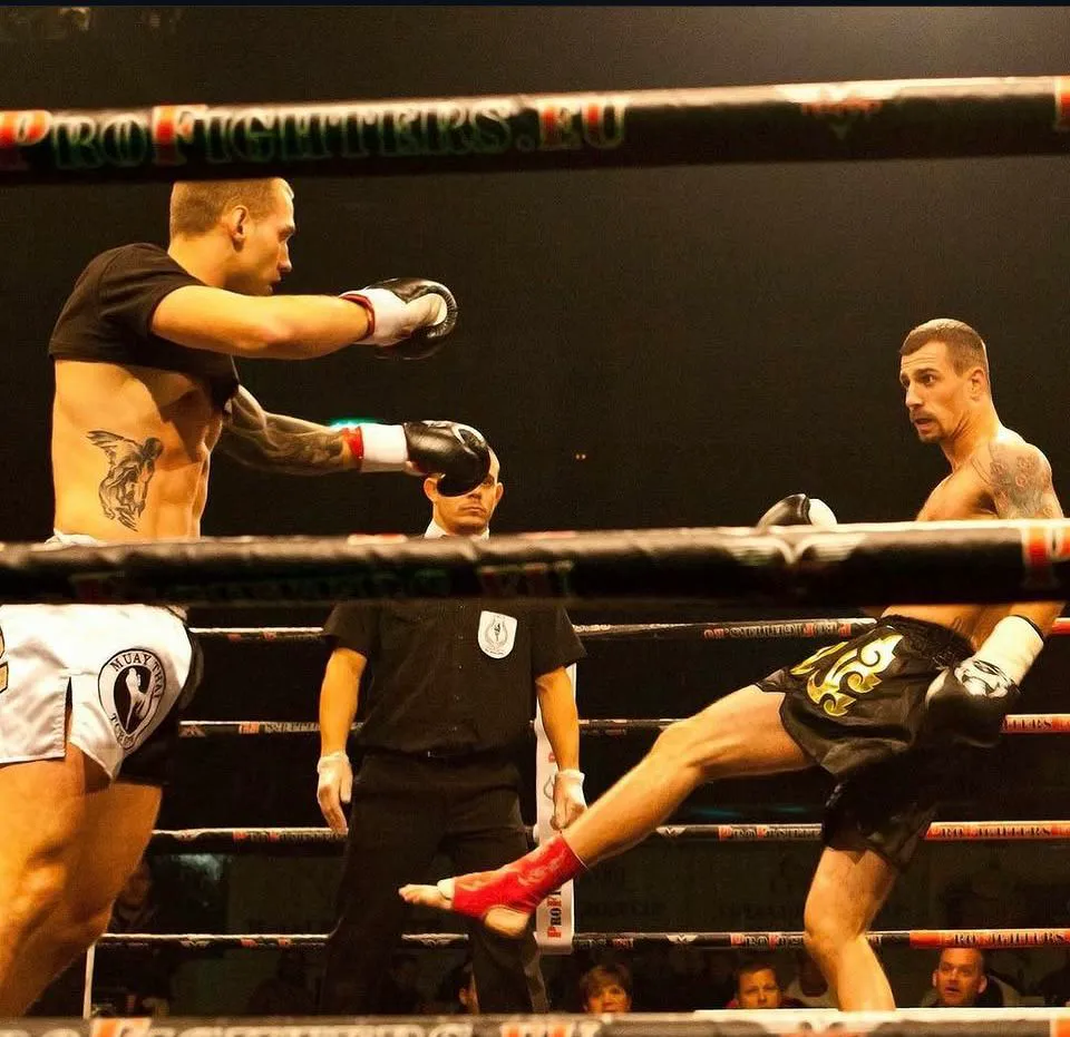 Zápas thajského boxu